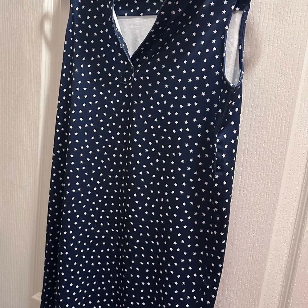 Vineyard Vines Navy and White Star Dress
